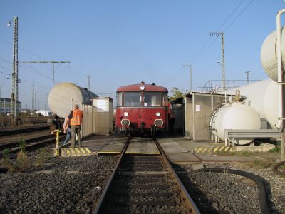 An der alten Tankstelle im Bw Gießen
06.10.2007 - (c) Frank Trumpold
