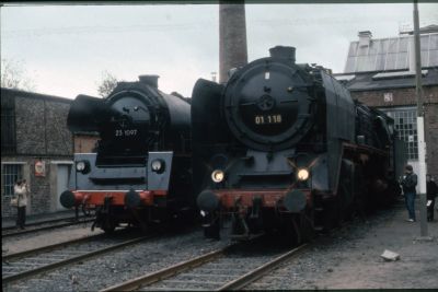 Volles Haus bei der Historischen Eisenbahn Frankfurt am Main im Oktober 1983 - © Dietmar König, Sammlung Frank Trumpold
